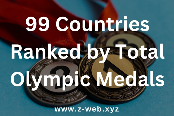 99 Countries Ranked by Total Olympic Medals